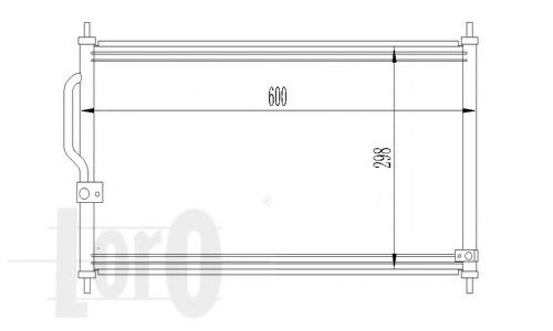 Конденсатор, кондиционер - LORO 018-016-0005
