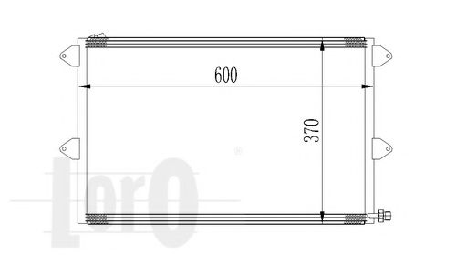 Конденсатор, кондиционер - LORO 053-016-0003