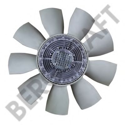Вентилятор, охлаждение двигателя - BERGKRAFT BK7202056