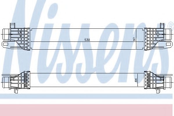 Интеркулер - Nissens 96506