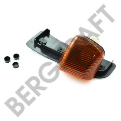 Фонарь указателя поворота, Боковой габаритный фонарь | лев | - BERGKRAFT BK6121029