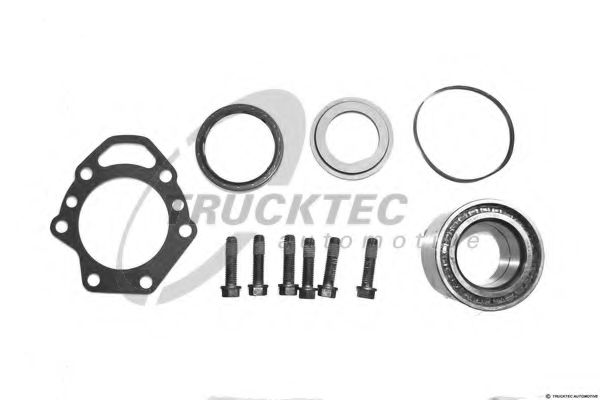 Комплект подшипника ступицы колеса | зад | - Trucktec Automotive 02.32.077