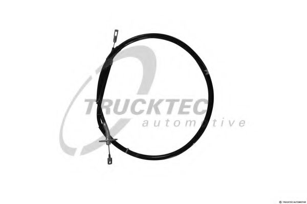 Трос, стояночная тормозная система | зад прав | - Trucktec Automotive 02.35.263