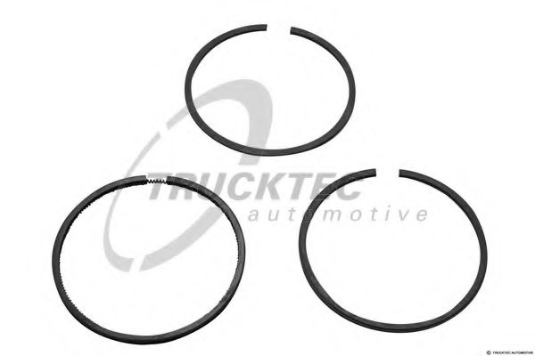 Комплект поршневых колец, компрессор - Trucktec Automotive 01.43.005