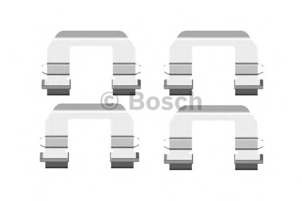 Комплектующие, колодки дискового тормоза - Bosch 1 987 474 439