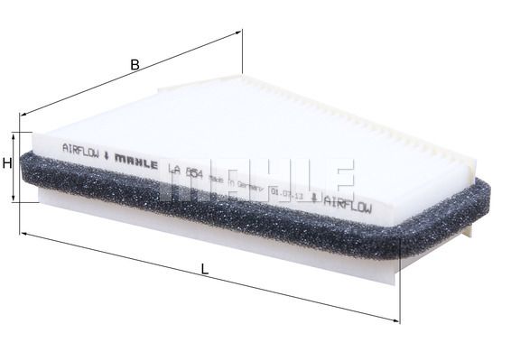 Фильтр салонный - Knecht LA 854