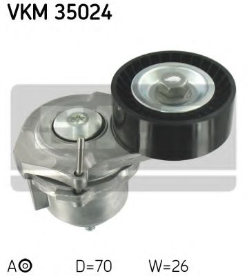 Натяжной ролик, поликлиновой ремень - SKF VKM 35024