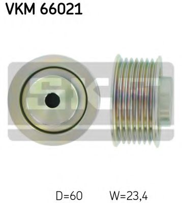 Ролик обводной приводного ремня - SKF VKM 66021