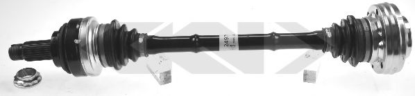 Приводной вал | зад лев | - GKN-Lobro 305228