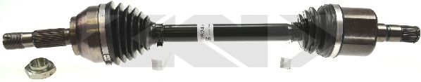 Приводной вал | перед лев | - GKN-Lobro 305468