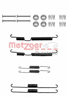 Комплектующие, тормозная колодка - Metzger 105-0813