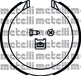 Комплект тормозных колодок | зад | - Metelli 53-0491K