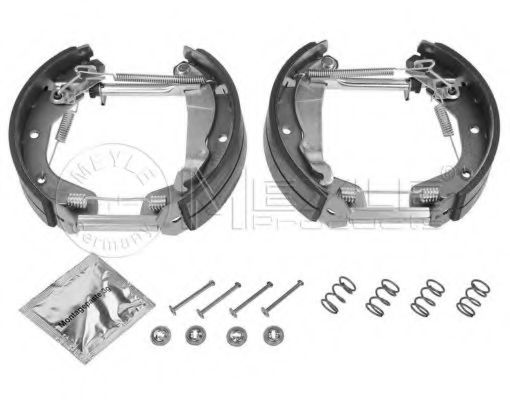 Колодки тормозные барабанные | зад | - Meyle 614 533 0008/K