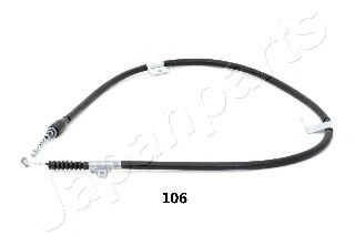 Трос, стояночная тормозная система - Japanparts BC-106
