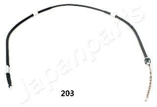 Трос, стояночная тормозная система - Japanparts BC-203
