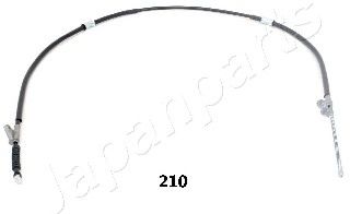 Трос, стояночная тормозная система - Japanparts BC-210