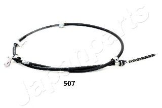 Трос стояночной тормозной системы | зад прав | - Japanparts BC-507