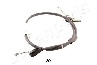 Трос, стояночная тормозная система - Japanparts BC-801