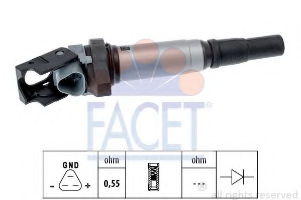 Катушка зажигания - Facet 9.6507