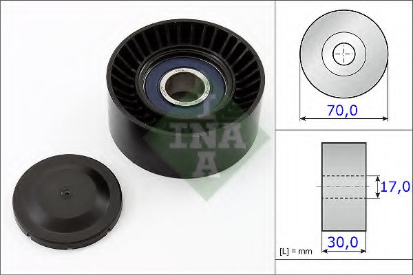 Ролик натяжной приводного ремня - INA 531 0873 10