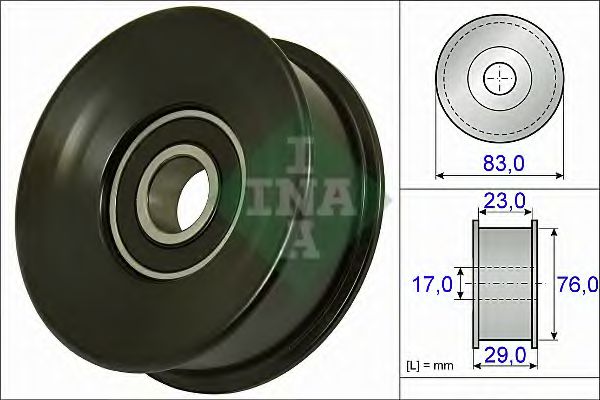 Ролик натяжной приводного ремня - INA 532 0730 10