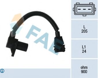 Датчик импульсов, Датчик импульсов, маховик - FAE 79355