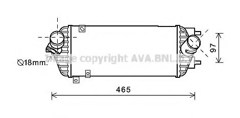 Интеркулер - AVA HY4293