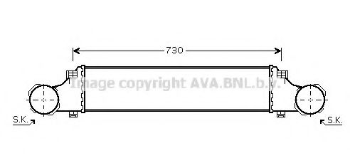 Интеркулер - AVA MSA4354