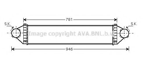 Интеркулер - AVA MSA4368