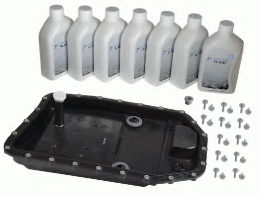 Комплект деталей, смена масла - автоматическ.коробка передач - ZF Parts 8700 250