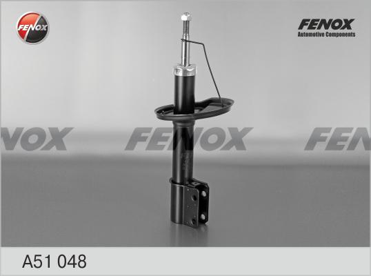 Амортизатор газо-масляный | перед правлев | Fenox                A51048