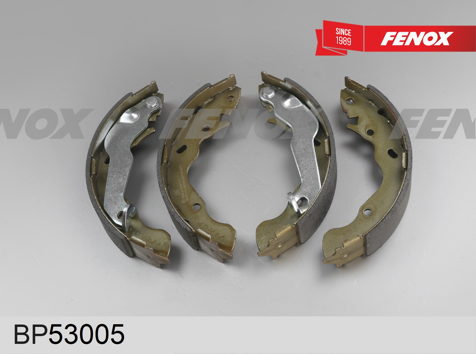 Колодки тормозные барабанные | зад прав/лев | - Fenox BP53005
