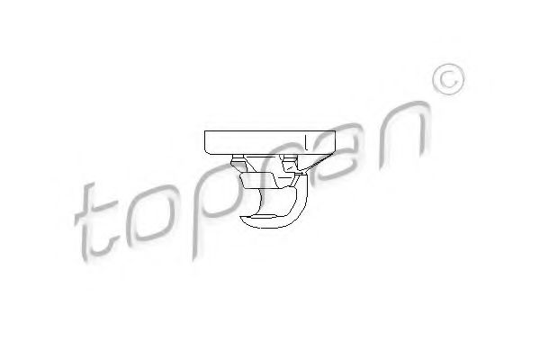 Пружинный зажим - Topran 111 089