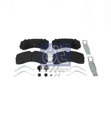 Комплект тормозных колодок, дисковый тормоз | перед | - Diesel Technic 490936