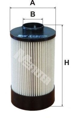 Фильтр топливный HCV - MFILTER DE 3126