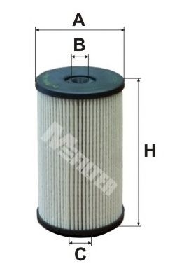 Фильтр топливный - MFILTER DE 3128