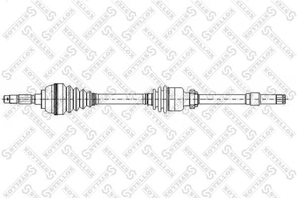 Привод передний правый 994mm BMW - Stellox 158 1772-SX