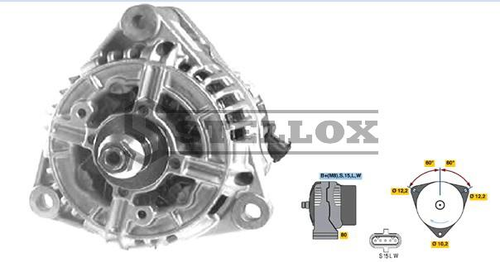Генератор 28V 90A с рег-ом bosch  MAN - Stellox 88-02305-SX