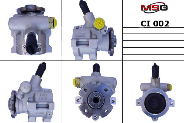 Насос ГУР новый Peugeot 309 1989-1993, Peugeot 309 1985-1989, Peugeot 306 1993-2002, Peugeot 205 - MSG CI002
