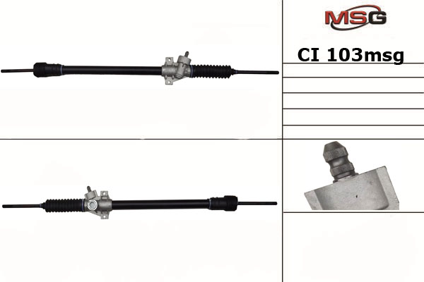 Новая рулевая рейка Fiat Talento 1989-1994, Peugeot J5 1981-1994, Fiat Ducato 1981-1994 - MSG CI103