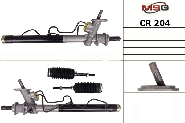 Рулевая рейка c ГУР новая Chevrolet Aveo 2005-, Chevrolet Aveo 2008- - MSG CR204
