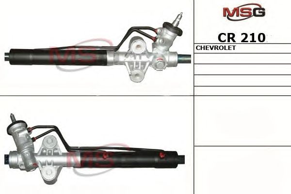 Рулевая рейка c ГУР новая Chevrolet Express 2003-2013, GMC Savana 2003-2013 - MSG CR210