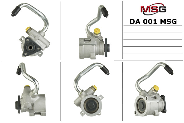 Насос ГУР новый Chevrolet Lanos 2005-, opel Vectra a 1988-1995, opel Kadett e 1985-1994, opel Ast - MSG DA001