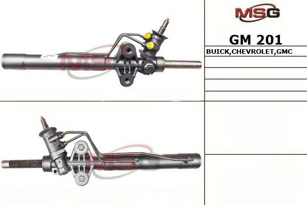 Рулевая рейка c ГУР новая Saturn Outlook 2007-, Chevrolet Traverse 2009-2017, Buick Enclave 2008- - MSG GM201