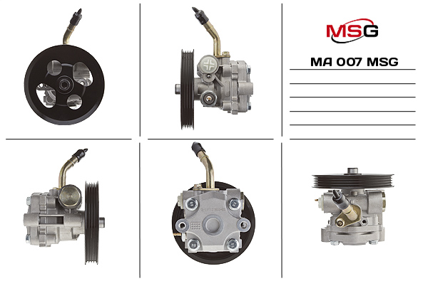 Насос ГУР новый Mazda 323 VI 1998-2004 - MSG MA007