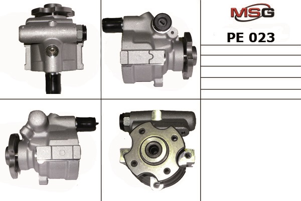 Насос ГУР новый Citroen C5 (dc_, rc_, de_, re_) 2001-, Peugeot 406 (8b, 8e/f, 8C) 1995-2004 - MSG PE023