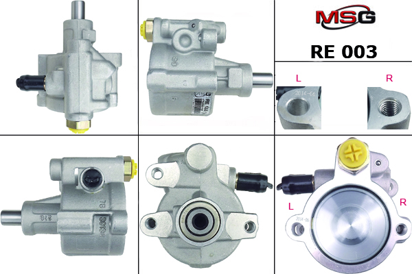 Насос ГУР новый Renault Super 5 1984-1996, opel Arena 1998-2001, Renault Trafic 1980-2001, Renaul - MSG RE003