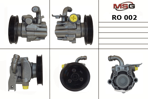 Насос ГУР новый Rover 45 2000-2005, Rover 25 1999, Rover 200 / Cabriolet 1989-2000,Rover 400 1995 - MSG RO002