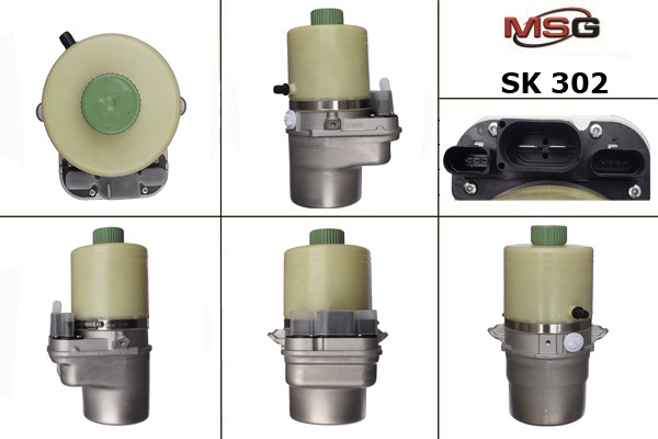 Насос эгур новый audi A1 2010-, Seat Ibiza IV 2008-2017, Skoda Fabia 2000-, VW Polo 2001-2008 - MSG SK302