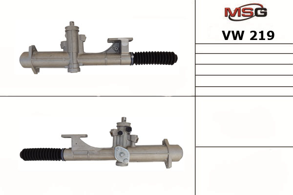 Рулевая рейка c ГУР новая VW Gol 2004-2010, VW Pointer 2005-, VW Saveiro 2005-2010 - MSG VW219